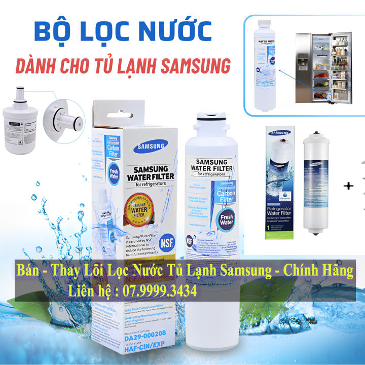 bán thay lõi lọc nước tủ lạnh samsung tại hà nội