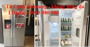 tủ lạnh samsung không đống đá